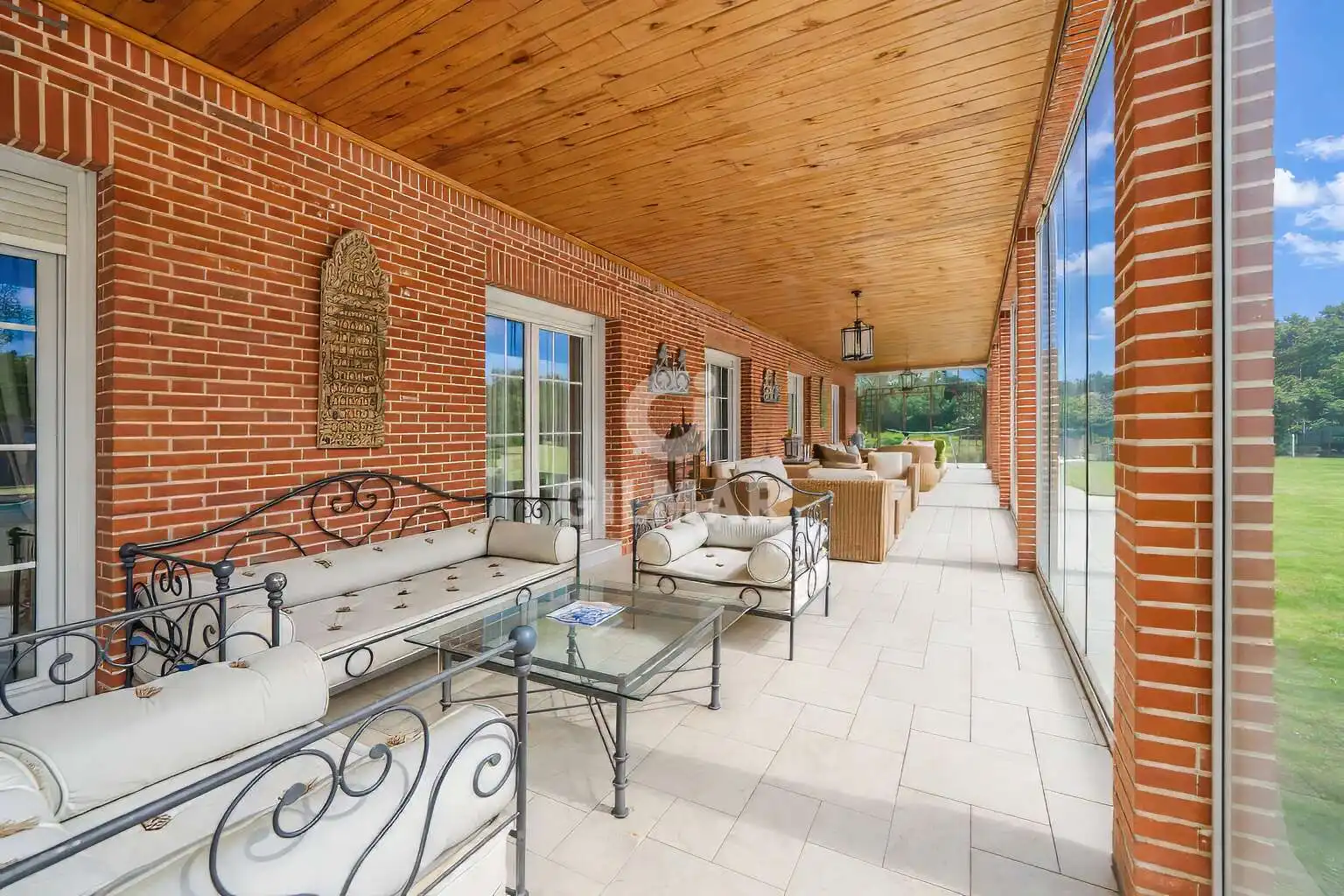 Terrace of Houses for sale in Pozuelo de Alarcón  with Heating, Private garden and Swimming Pool