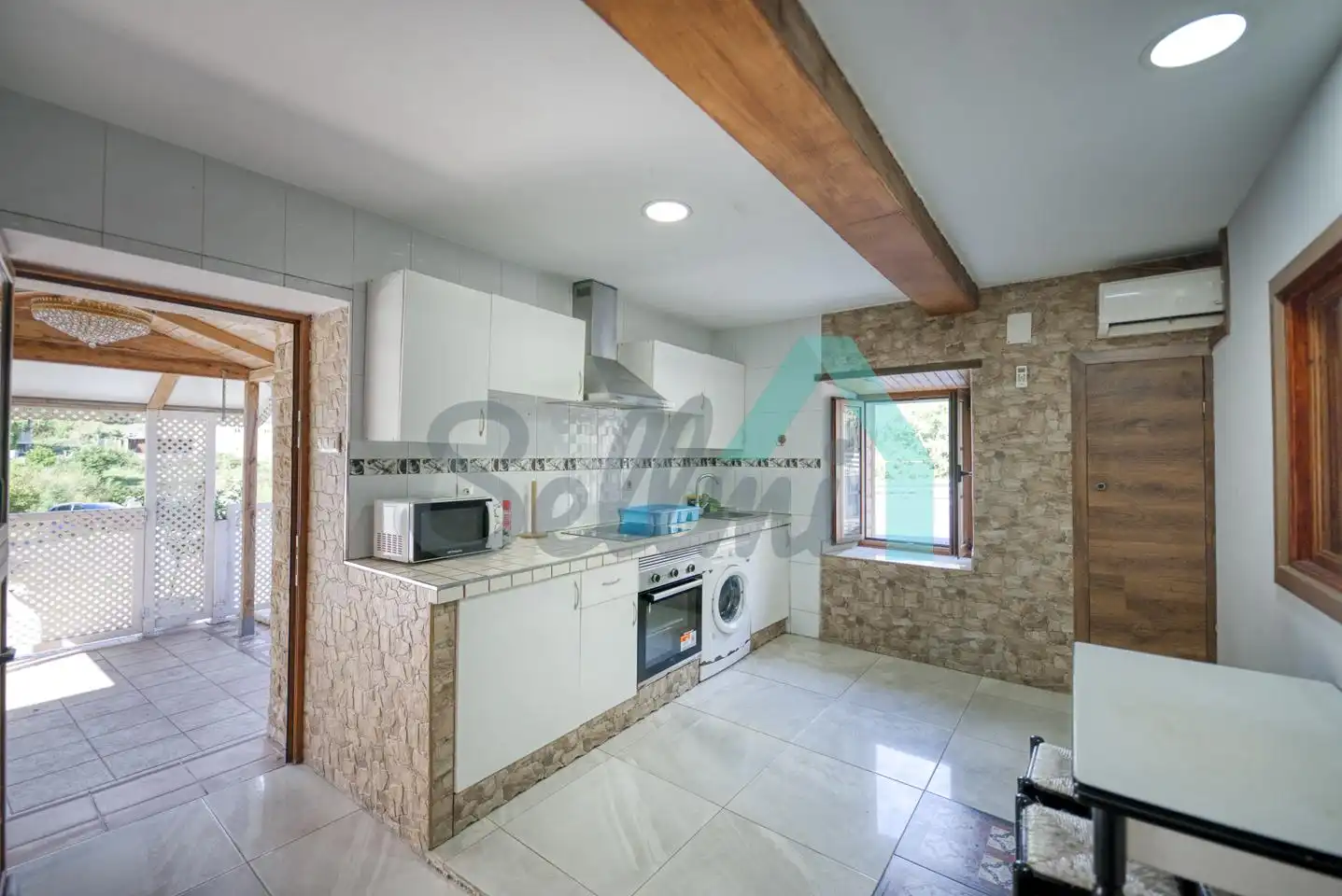 Kitchen of Houses for sale in Coaña  with Heating, Terrace and Furnished