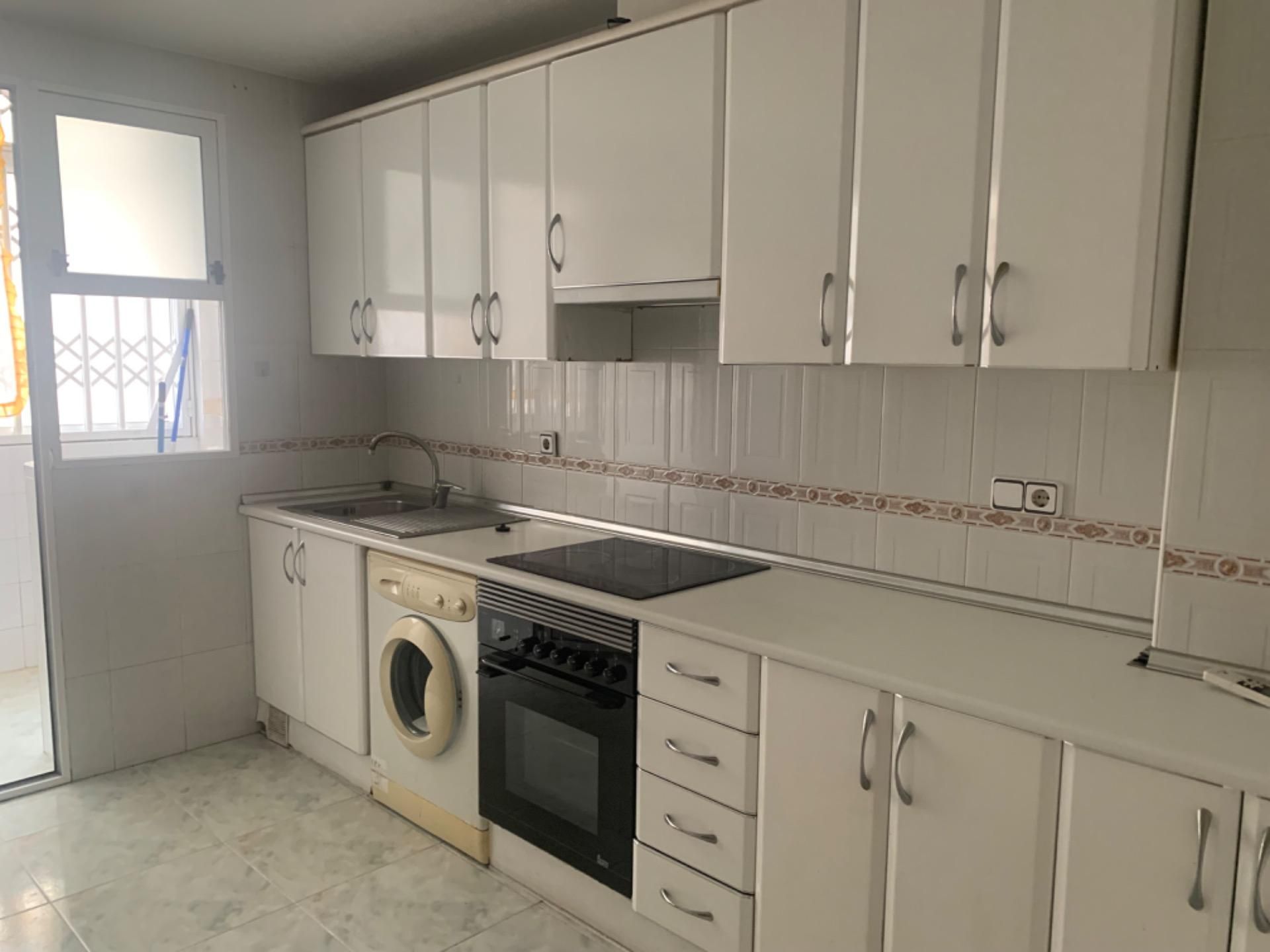 Kitchen of Flat for sale in  Murcia Capital  with Air Conditioner and Balcony