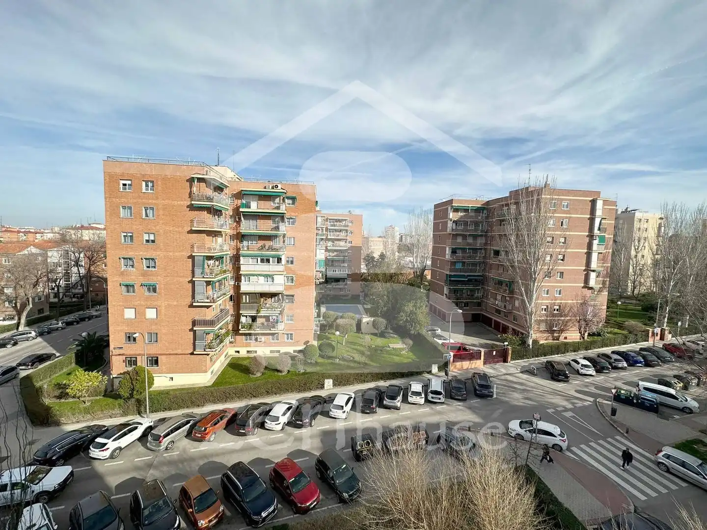 Vista exterior de Piso en venta en Madrid con Terraza