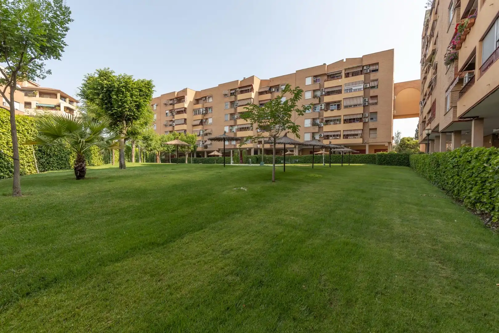 Vista exterior de Pis en venda en Granada amb Aire condicionat, Balcó i Piscina comunitària