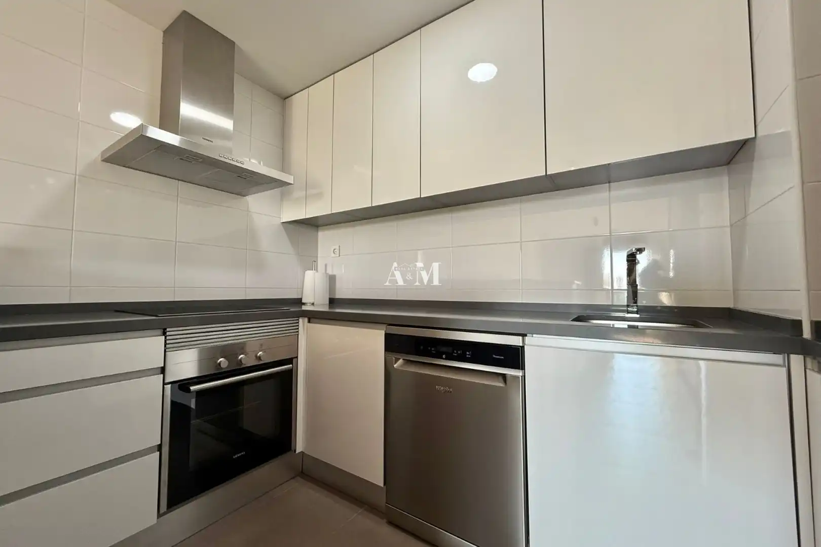 Kitchen of Flat for rent in Pilar de la Horadada  with Air Conditioner, Heating and Swimming Pool