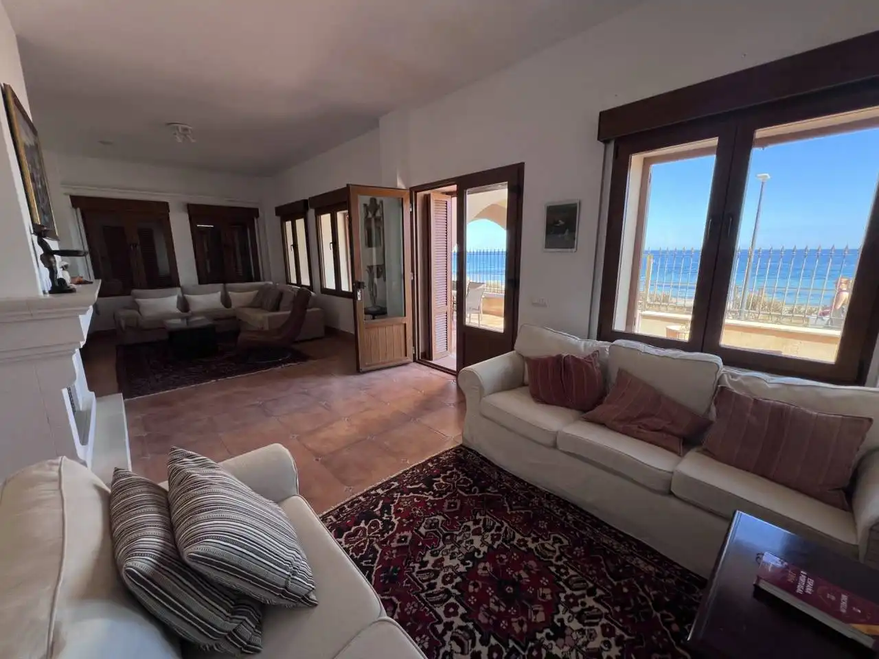 Sala de estar de Casa o chalet en venta en Cartagena con Aire acondicionado, Terraza y Amueblado