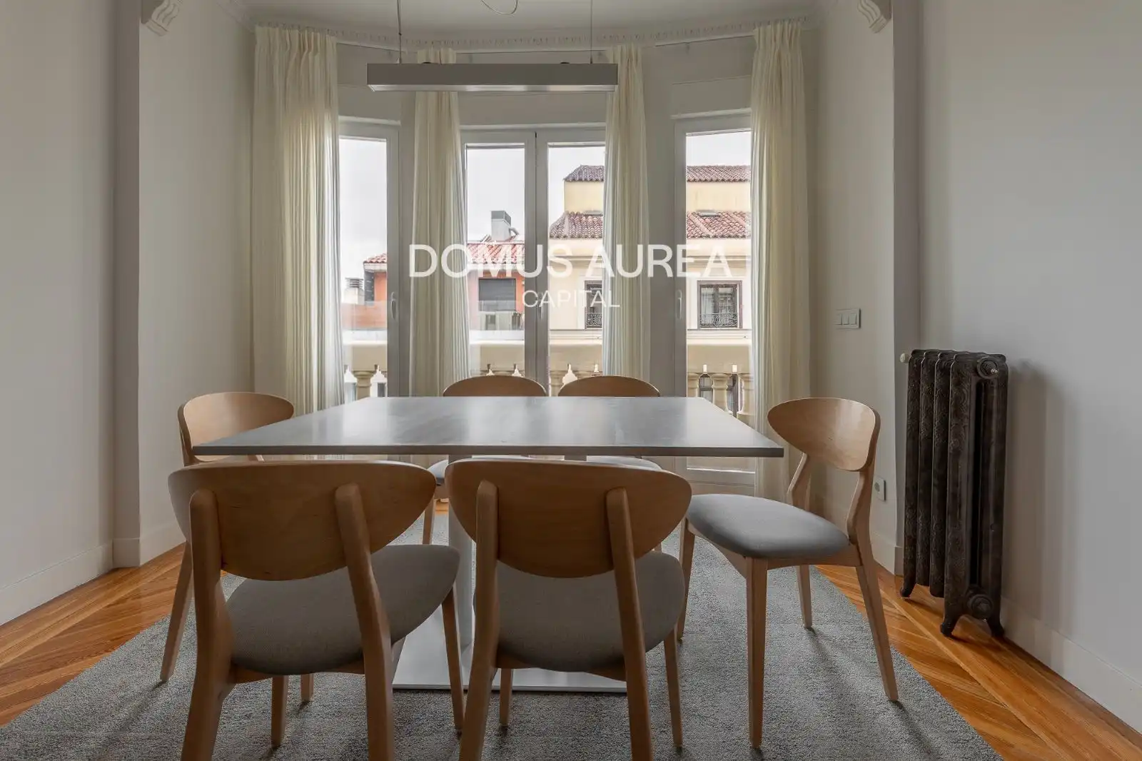 Comedor de Ático de alquiler en Madrid con Aire acondicionado, Calefacción y Terraza