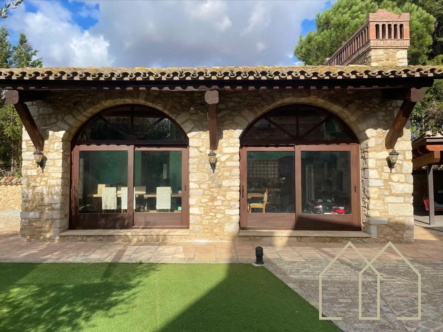 Vista exterior de Casa o chalet en venta en Sant Joan de Mollet con Aire acondicionado, Calefacción y Jardín privado