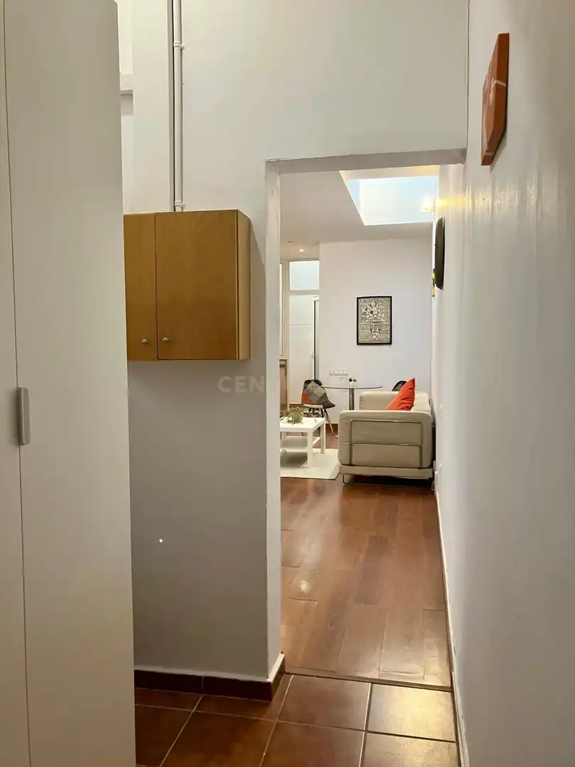 Sala d'estar de Apartament de lloguer en Barcelona amb Aire condicionat