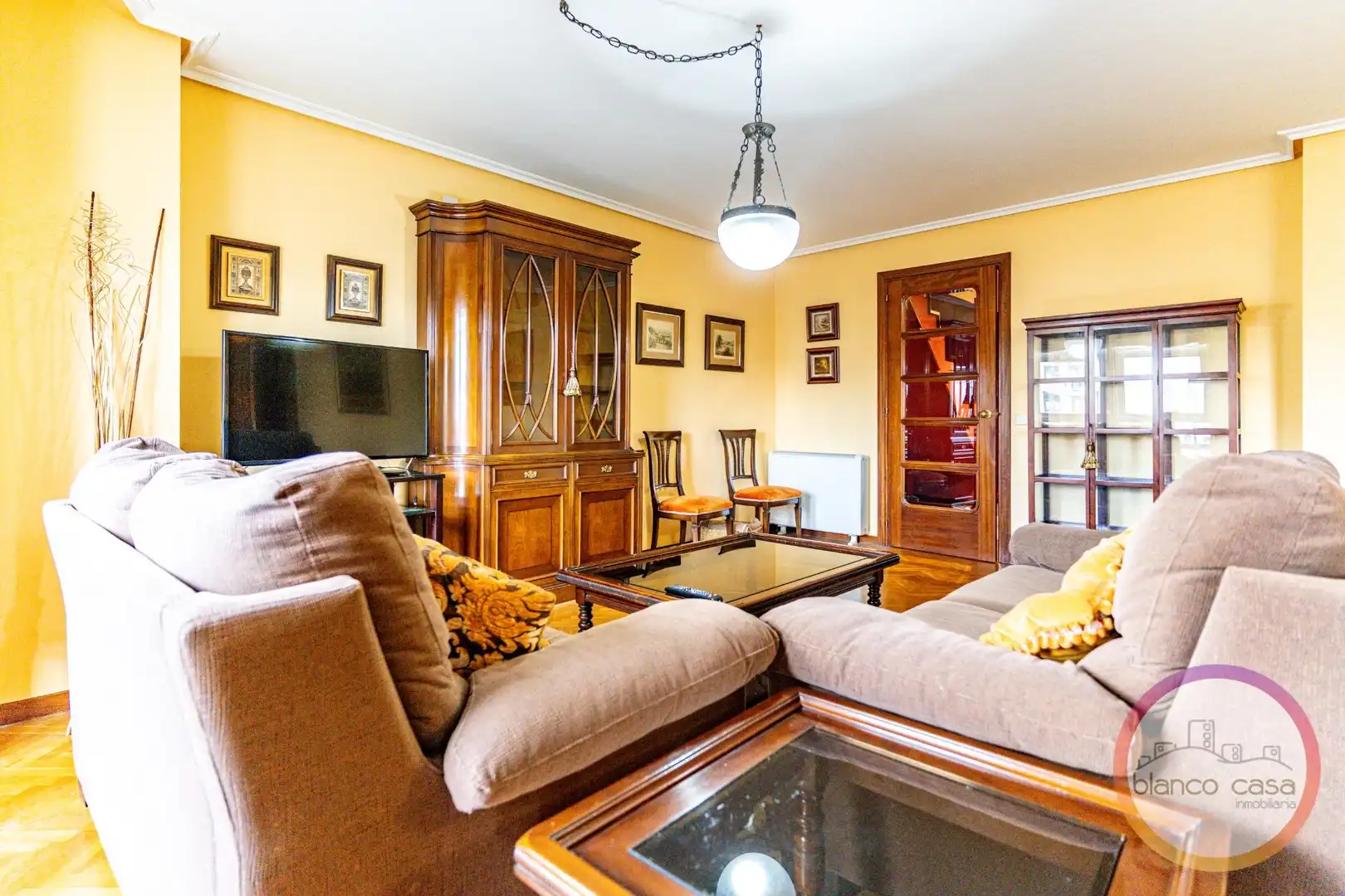 Living room of Flat for sale in Carballo  with Heating and Alarm