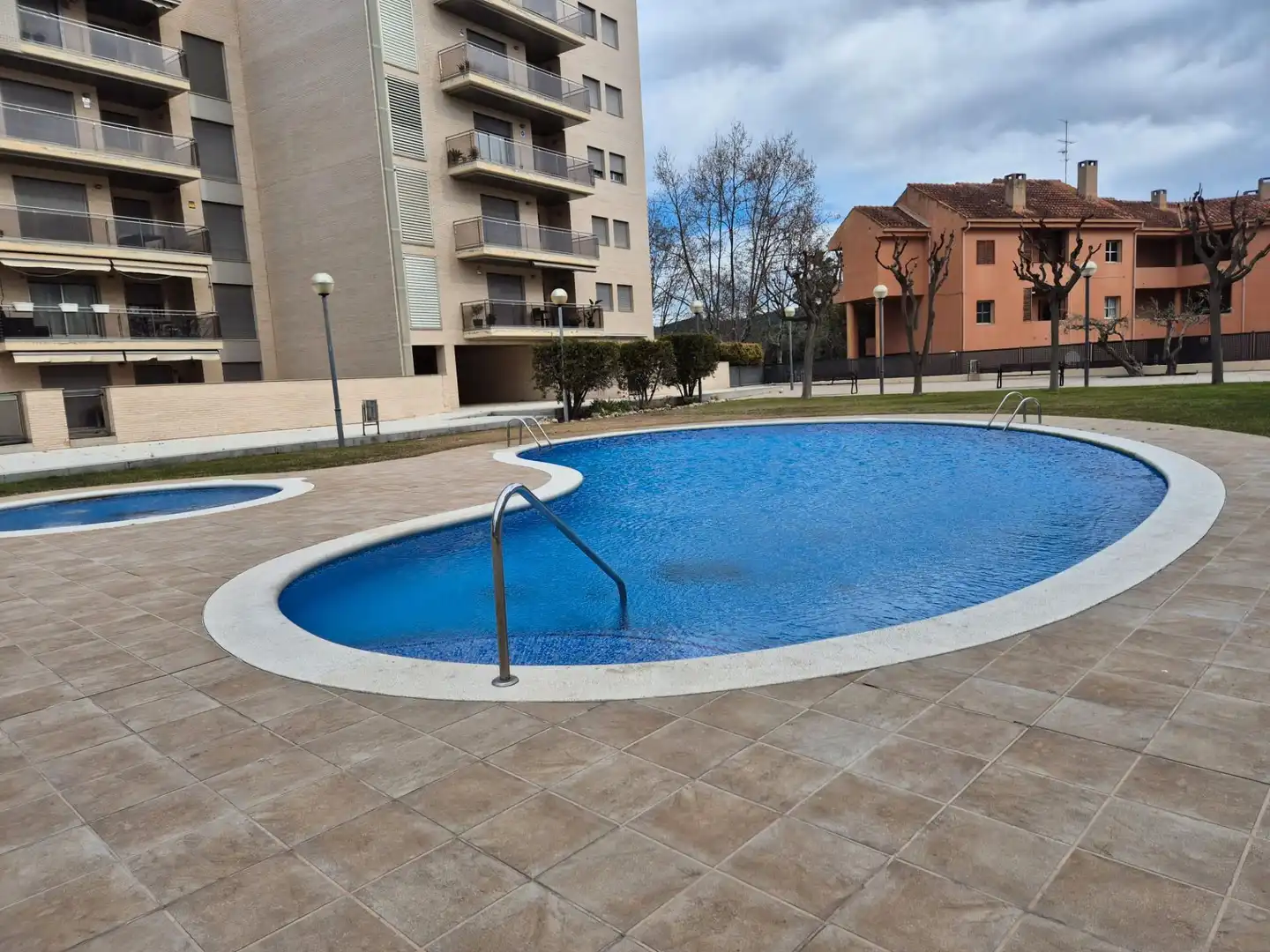 Swimming pool of Flat for sale in Calafell  with Heating, Terrace and Storage room