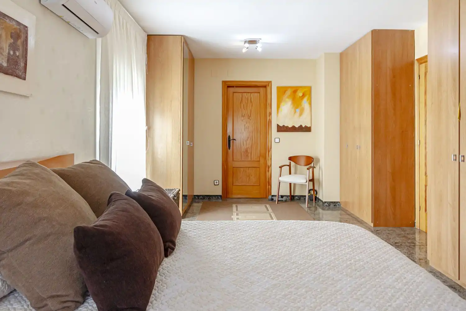 Bedroom of Houses for sale in Sant Martí Sarroca  with Air Conditioner, Heating and Terrace