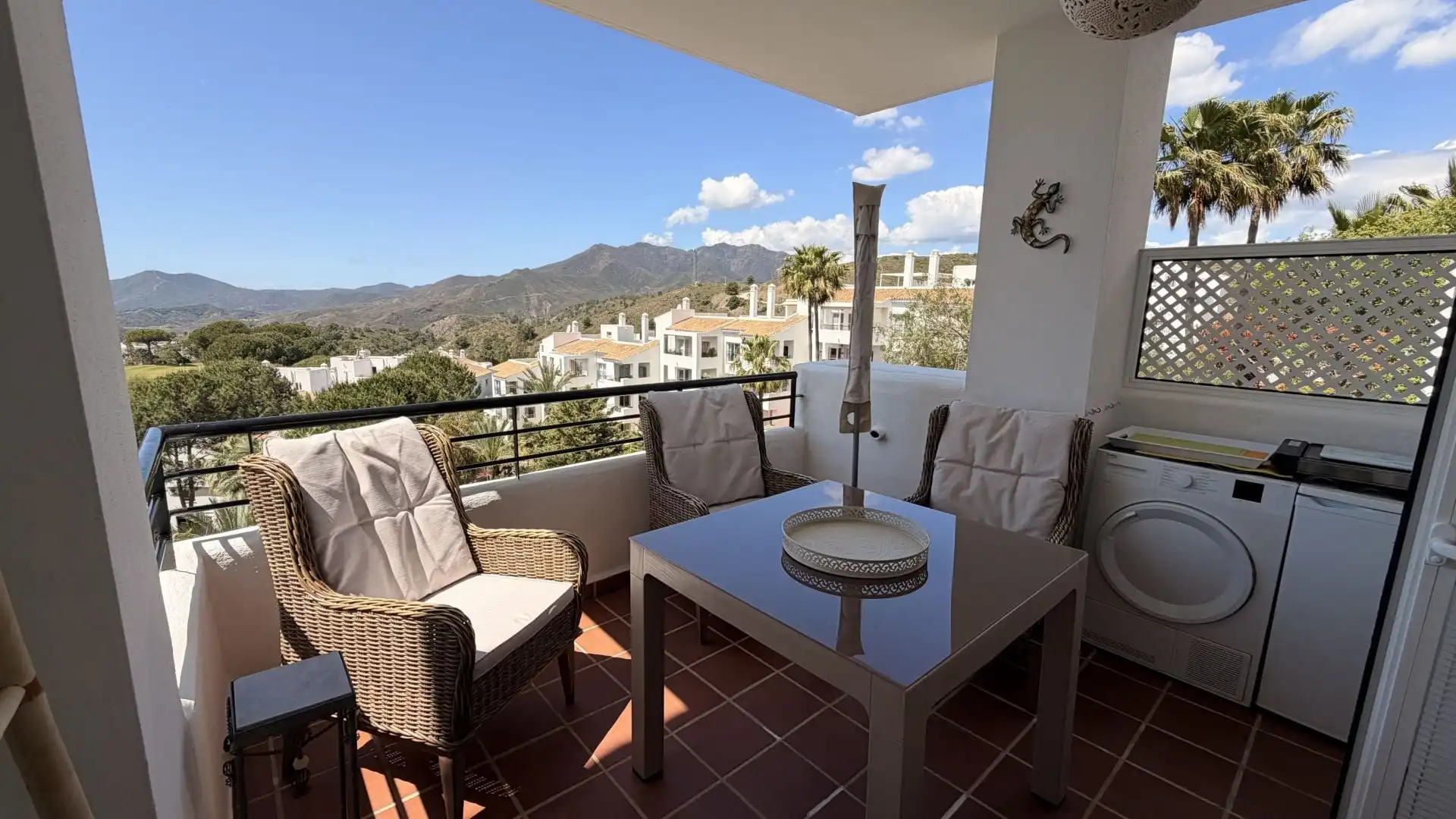 Terraza de Apartamento en venta en Alhaurín El Grande con Aire acondicionado, Trastero y Piscina