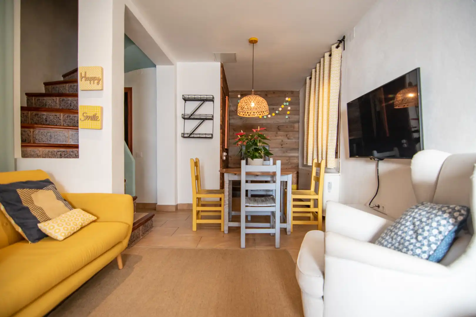 Sala d'estar de Finca rústica en venda en Deltebre amb Aire condicionat, Jardí privat i Terrassa