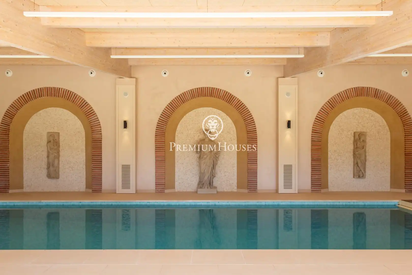 Piscina de Finca rústica en venda en Sant Andreu de Llavaneres amb Aire condicionat, Calefacció i Piscina