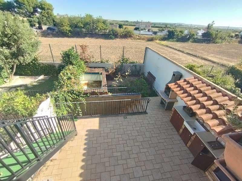 Terrace of Single-family semi-detached for sale in  Zaragoza Capital  with Heating, Private garden and Terrace