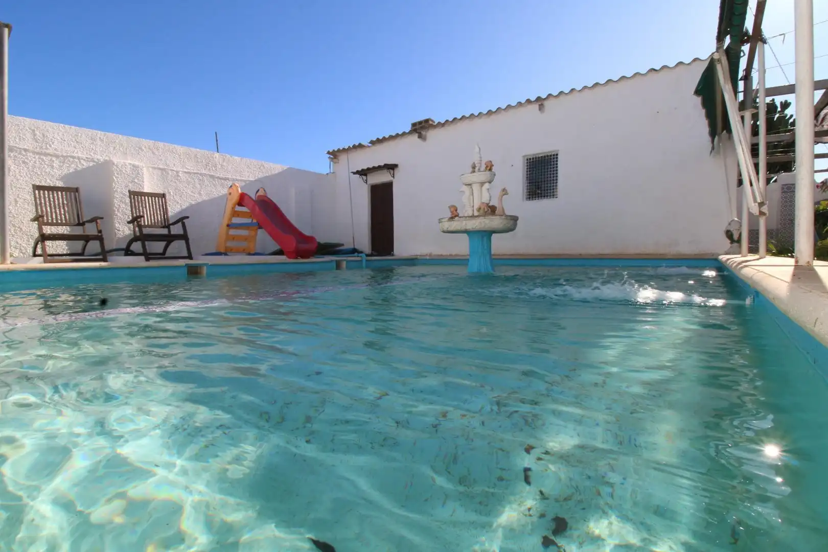 Piscina de Finca rústica en venta en San Javier con Piscina comunitaria