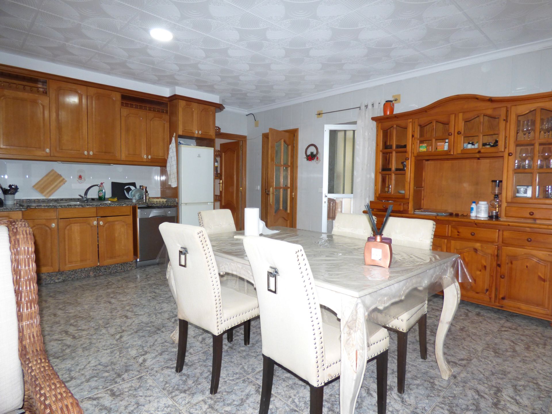 Kitchen of House or chalet for sale in Alicante / Alacant  with Air Conditioner, Heating and Private garden
