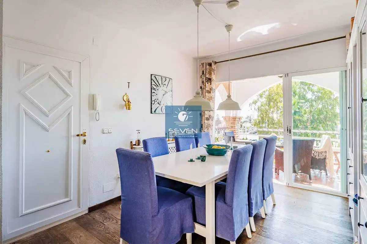 Dining room of Houses for rent in Almuñécar  with Air Conditioner, Heating and Private garden