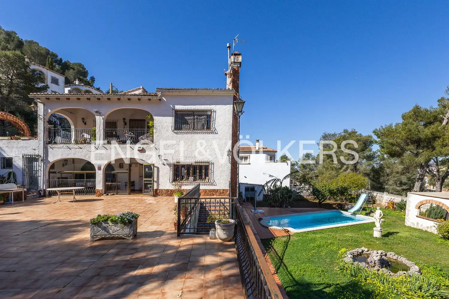 Vista exterior de Casa o chalet en venta en La Font d'en Carròs con Aire acondicionado, Calefacción y Jardín privado