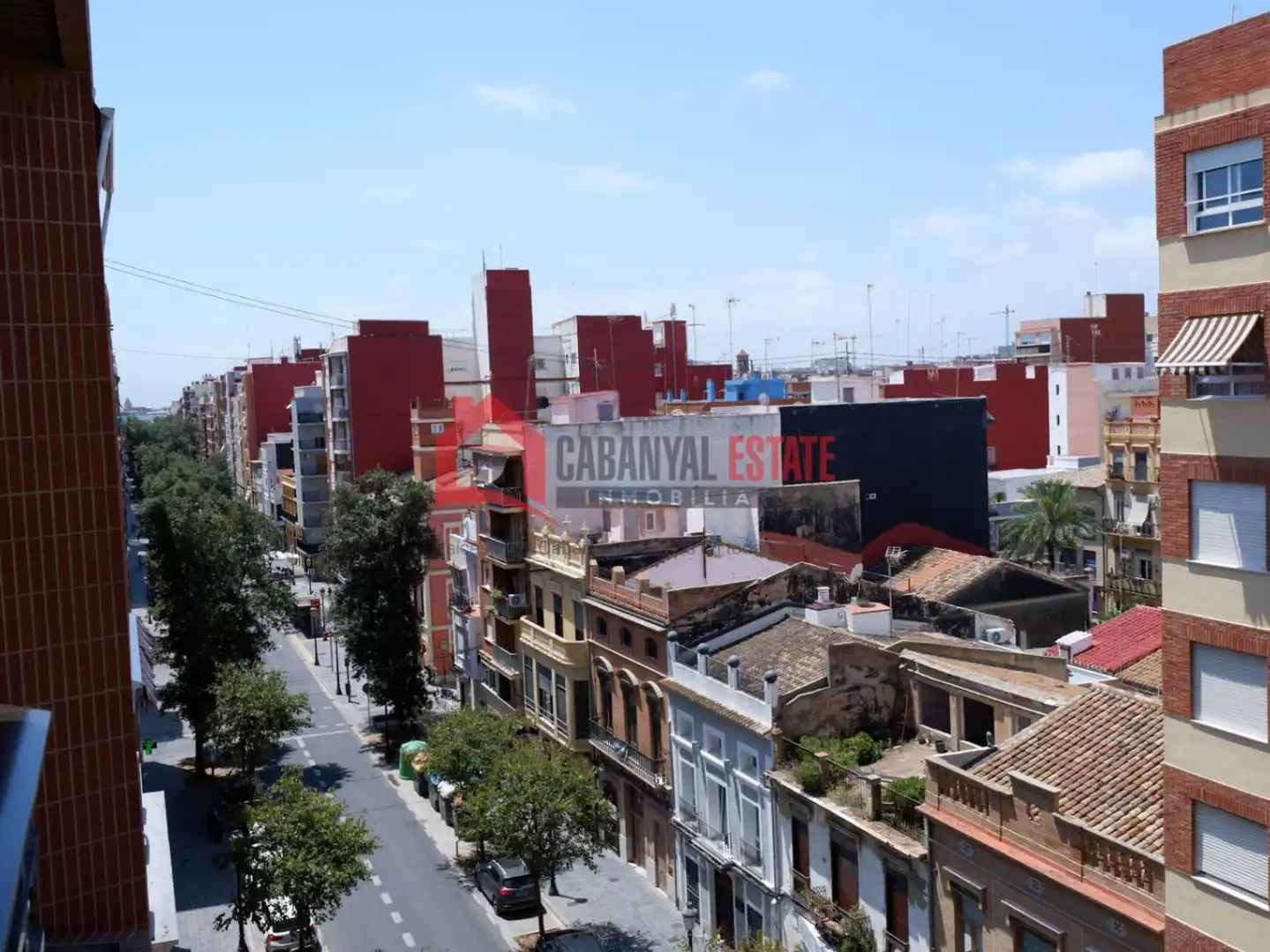 Vista exterior de Apartament de lloguer en Valencia amb Aire condicionat, Moblat i Balcó