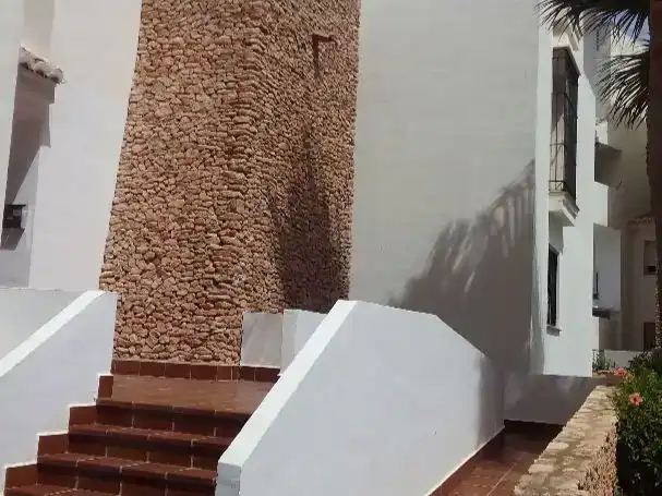Exterior view of Flat for rent in El Ejido  with Private garden, Swimming Pool and Furnished