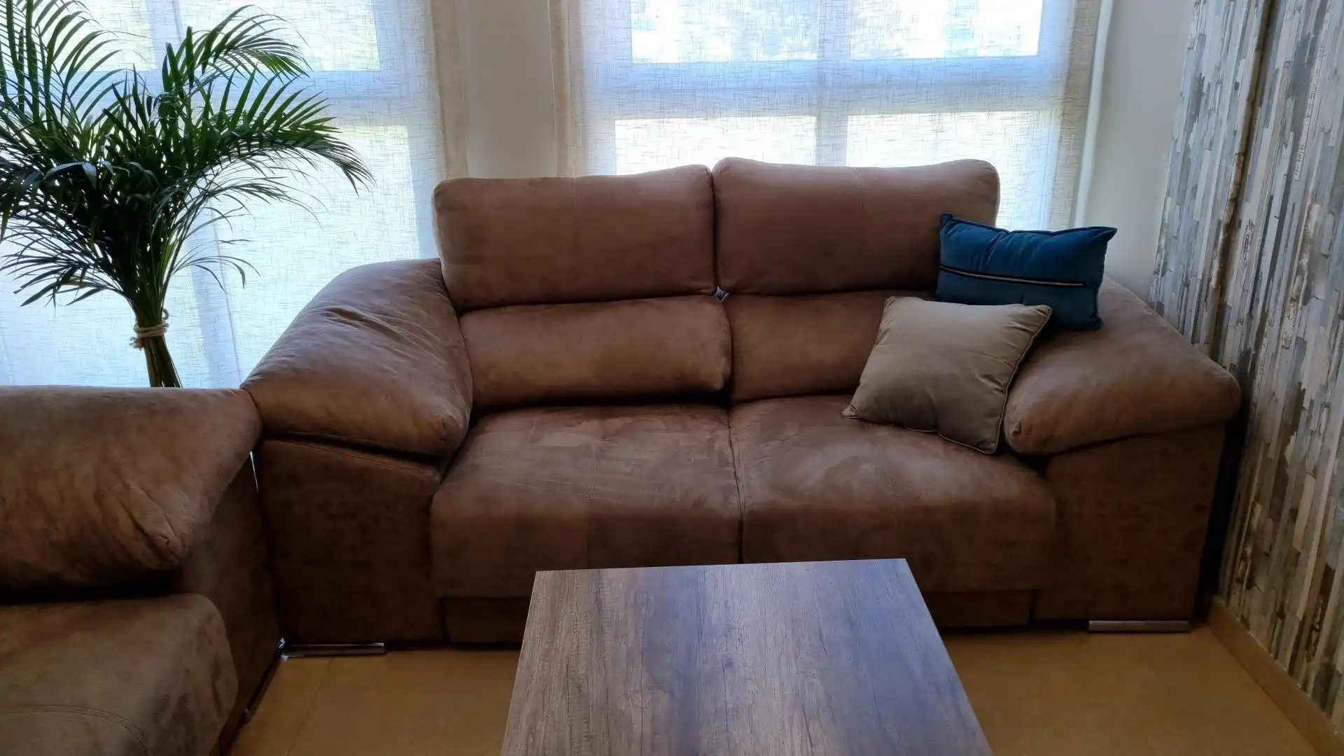 Wohnzimmer von Dachboden zum Verkauf in Sabadell mit Terrasse, Möbliert und Alarm