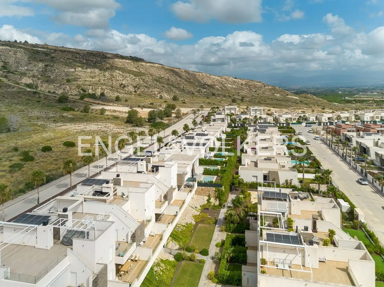 Außenansicht von Dachboden zum Verkauf in Algorfa mit Klimaanlage, Heizung und Privatgarten