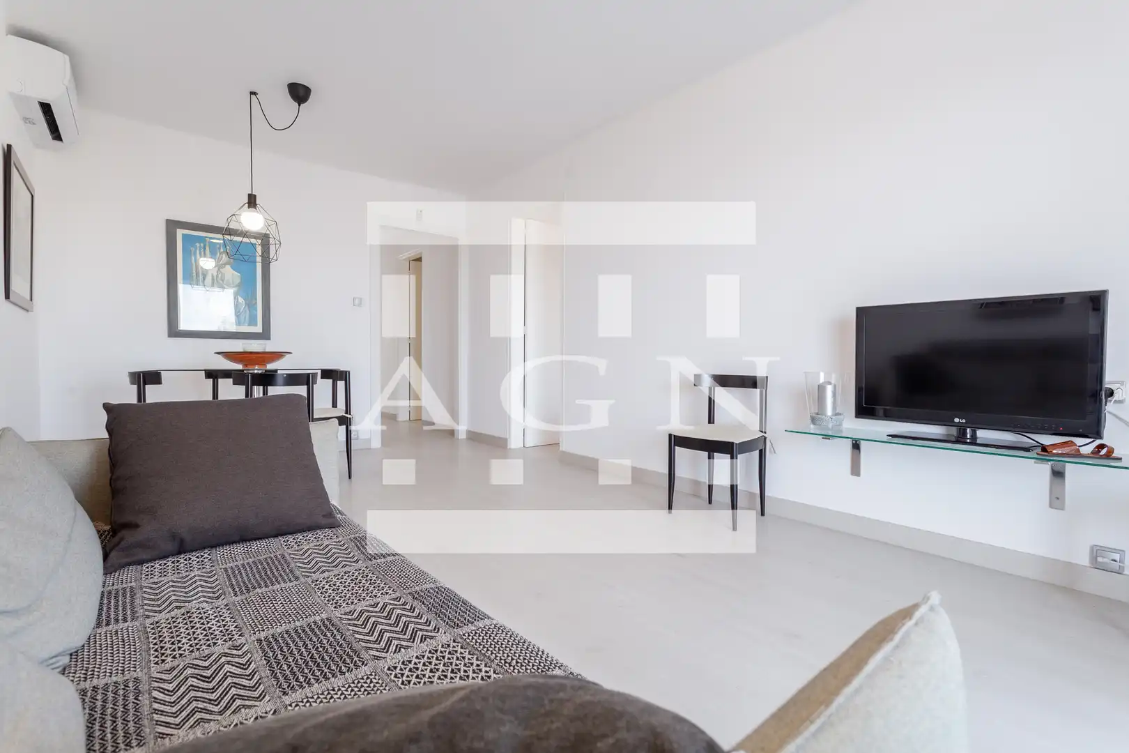 Wohnzimmer von Wohnung zum Verkauf in Salou mit Klimaanlage, Heizung und Terrasse