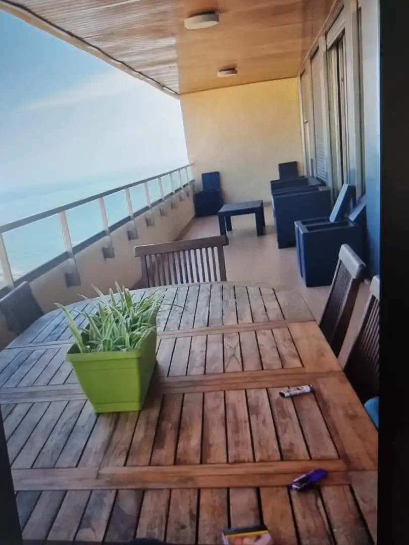 Terrasse von Wohnung zur Miete in Cullera mit Klimaanlage, Terrasse und Möbliert