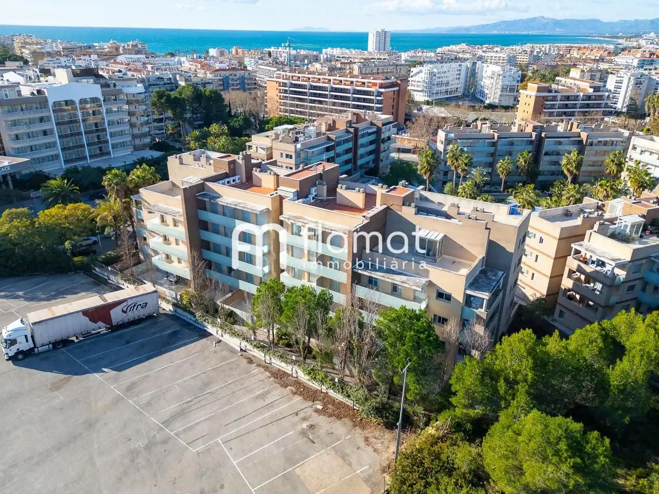 Vista exterior de Piso en venta en Salou