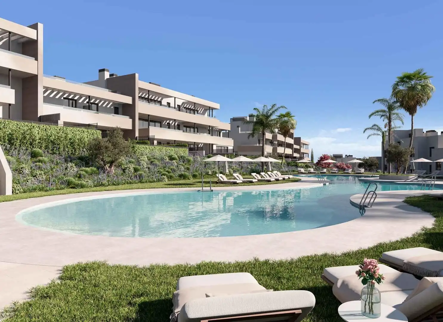 Wohnung mit Pool zum Verkauf in Casares Golf - Casares del Sol, imagen 3