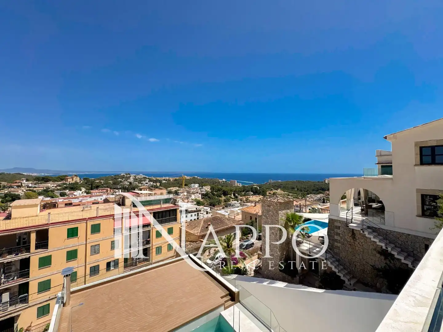 Vista exterior de Dúplex en venta en  Palma de Mallorca con Aire acondicionado, Terraza y Trastero