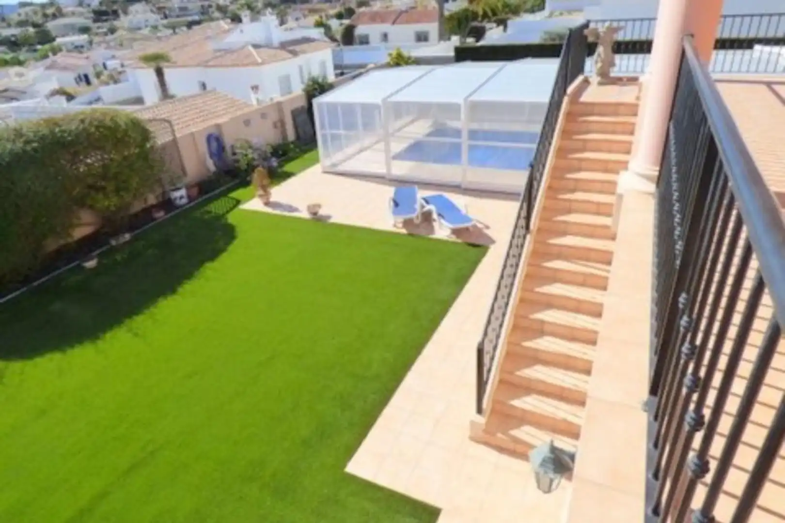 Terrassa de Casa o xalet en venda en L'Alfàs del Pi amb Aire condicionat, Calefacció i Terrassa