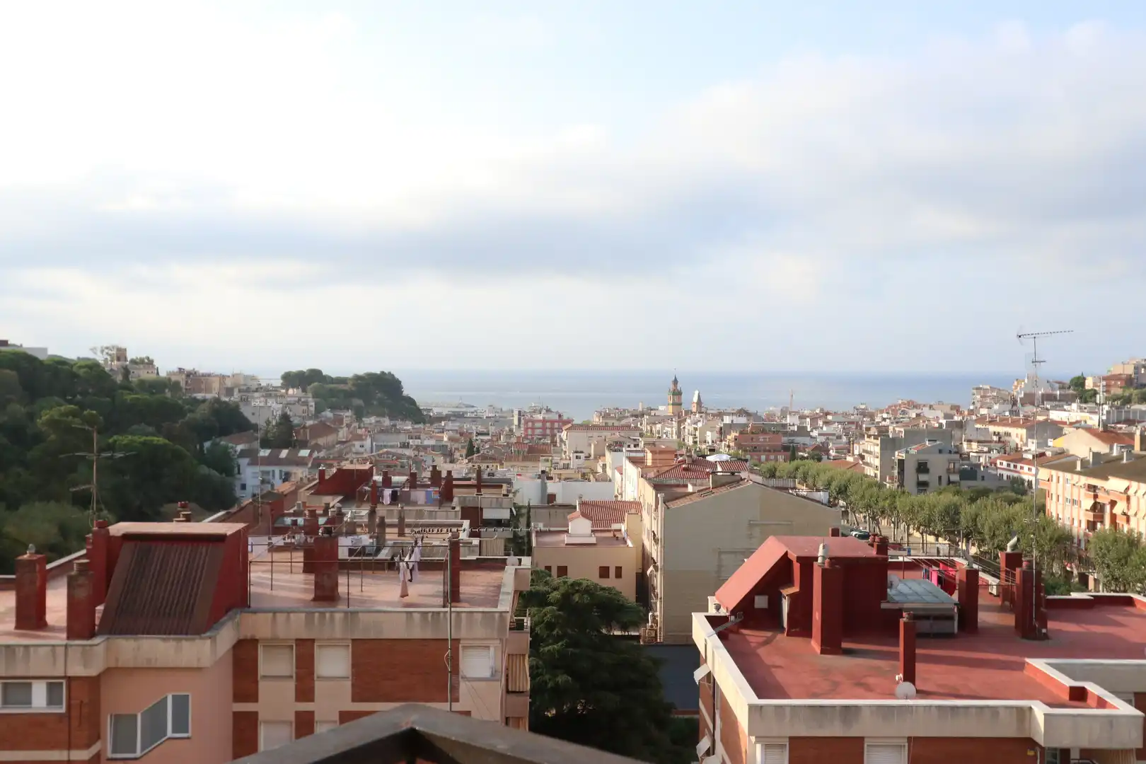 Vista exterior de Pis en venda en Arenys de Mar amb Aire condicionat, Calefacció i Parquet
