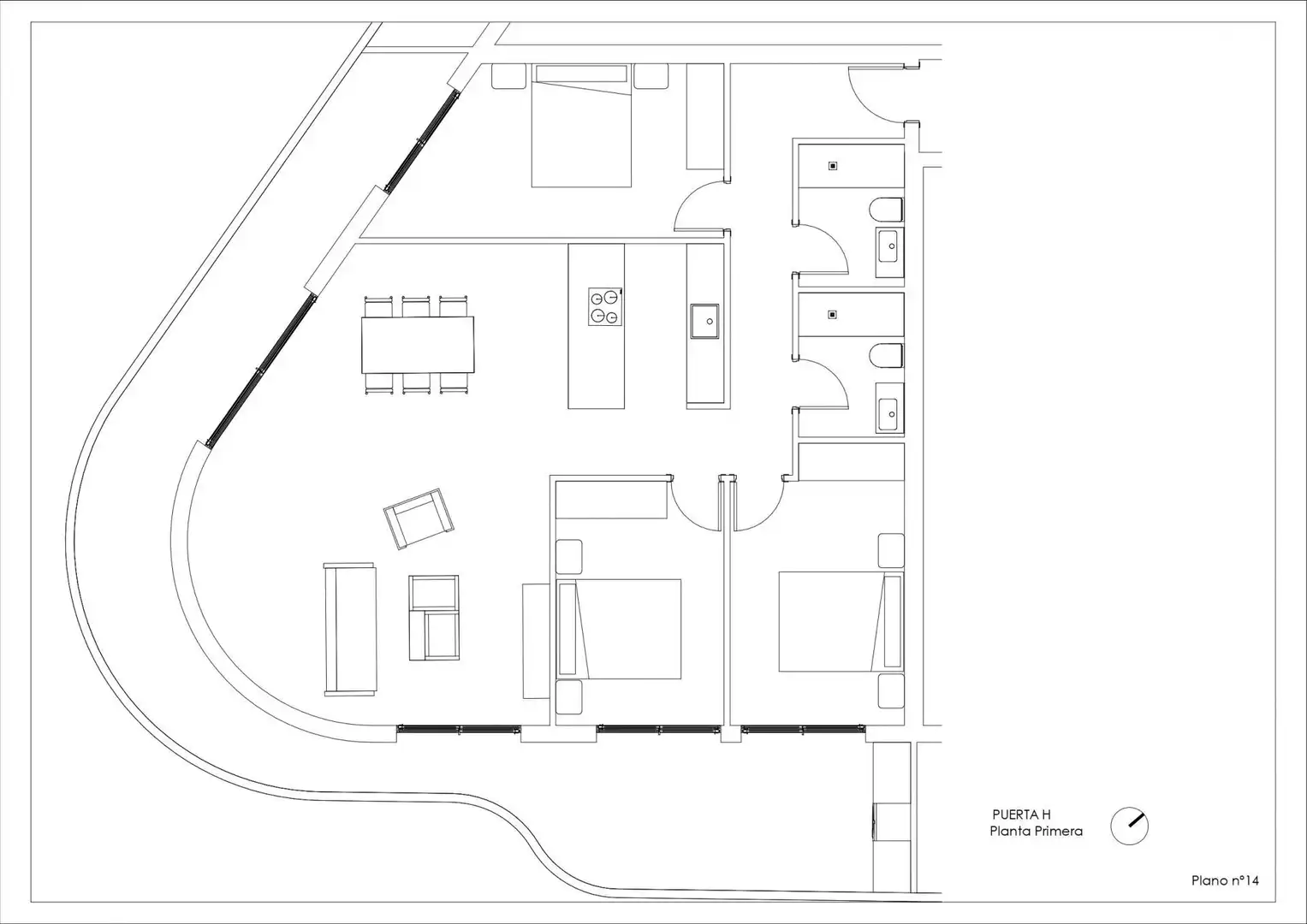 Apartamento con piscina en venta en Calle Málaga, imagen 4