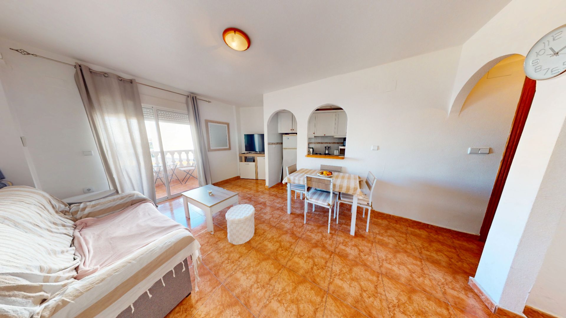 Bedroom of Flat for sale in Torrevieja  with Air Conditioner, Swimming Pool and Furnished