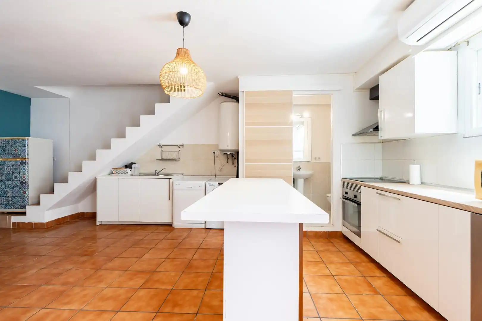 Cocina de Casa adosada en venta en  Palma de Mallorca con Aire acondicionado, Calefacción y Jardín privado