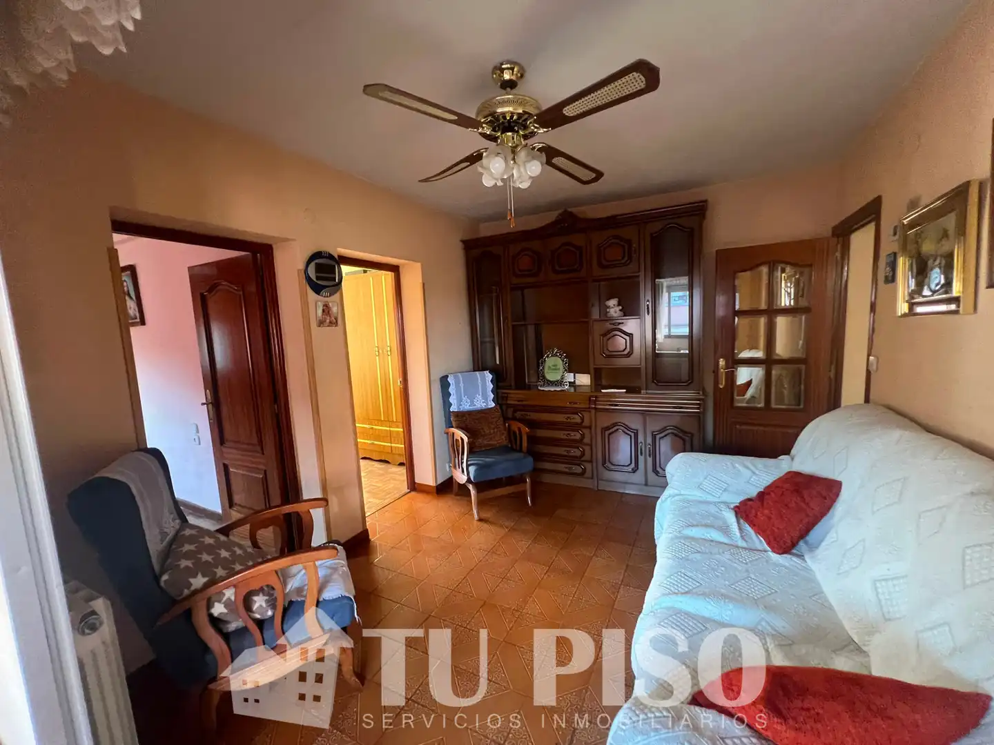 Sala d'estar de Pis en venda en Madrid amb Aire condicionat, Calefacció i Terrassa