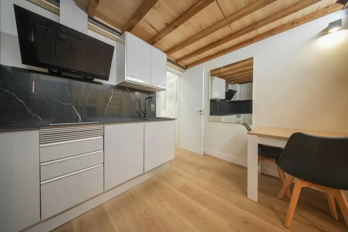 Cuina de Loft en venda en Madrid amb Aire condicionat, Calefacció i Moblat