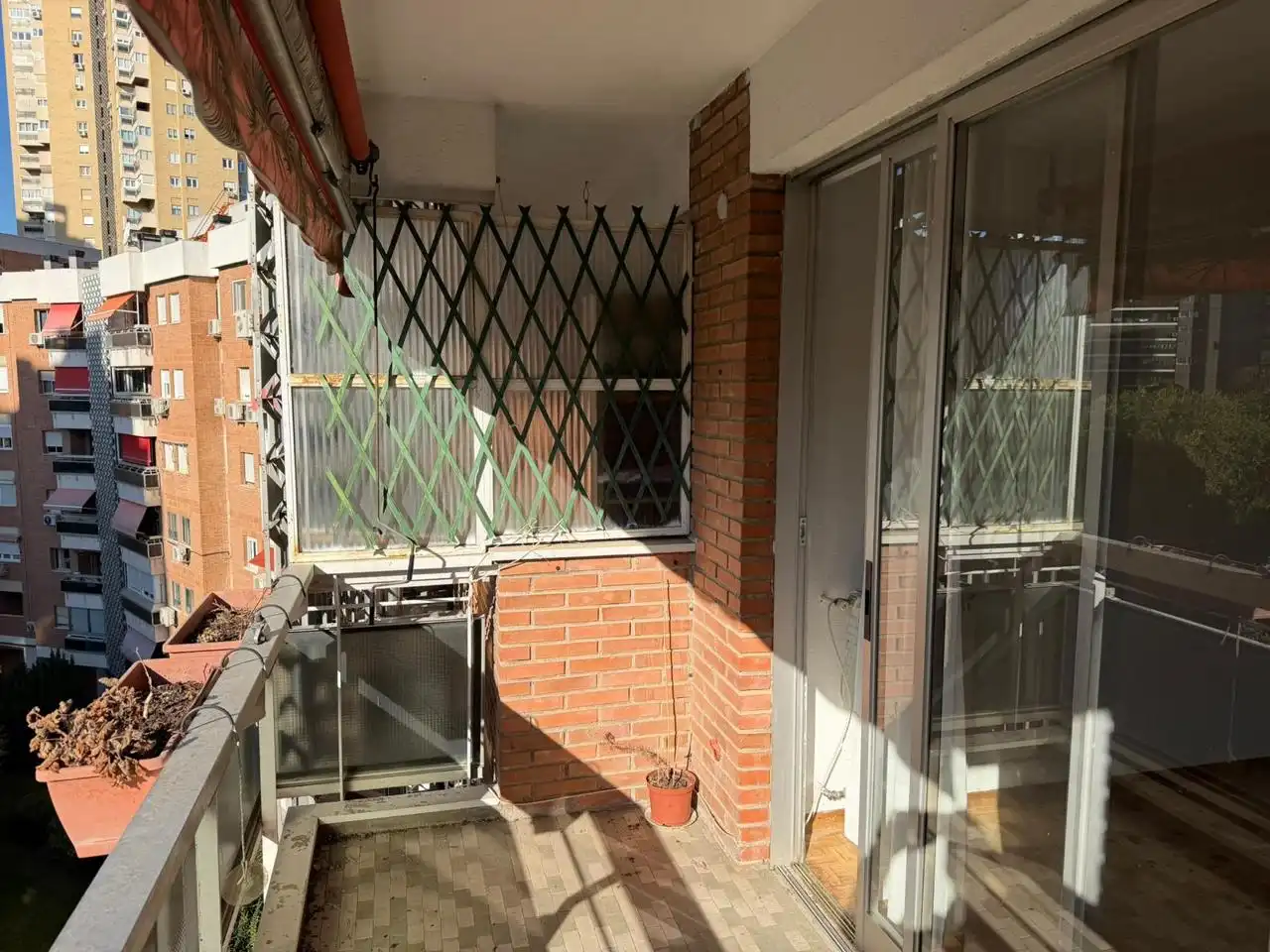 Terrasse von Wohnung zur Miete in Ciudad Lineal