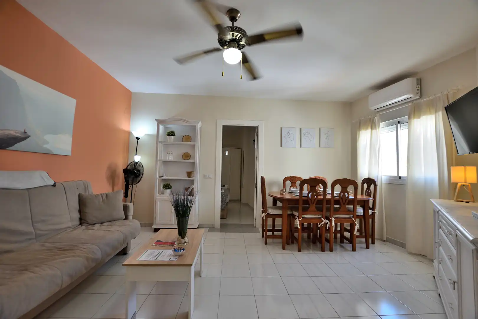 Sala de estar de Apartamento en venta en Ronda con Aire acondicionado, Trastero y Horno