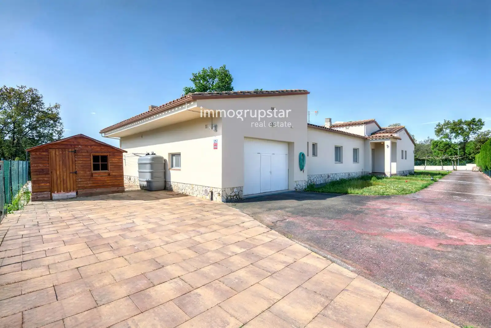Vista exterior de Casa o chalet en venta en Santa Cristina d'Aro con Calefacción, Terraza y Piscina