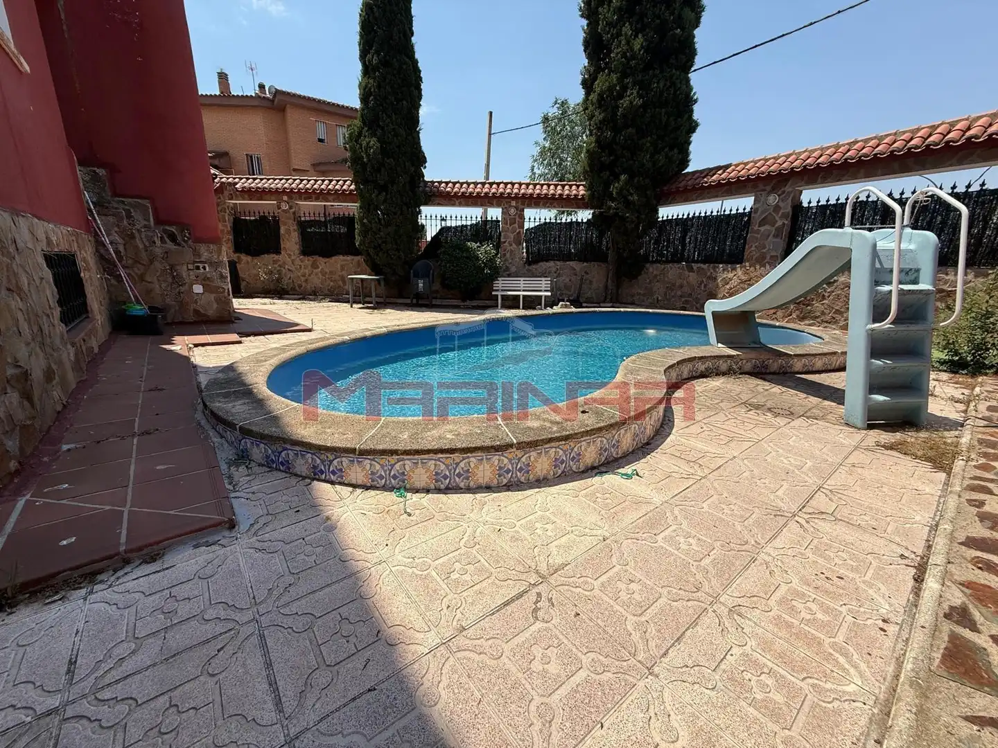 Schwimmbecken von Haus oder Chalet zum Verkauf in Seseña mit Heizung, Privatgarten und Terrasse