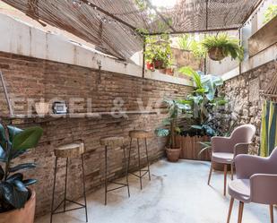 Terrassa de Apartament en venda en  Barcelona Capital amb Aire condicionat, Calefacció i Jardí privat