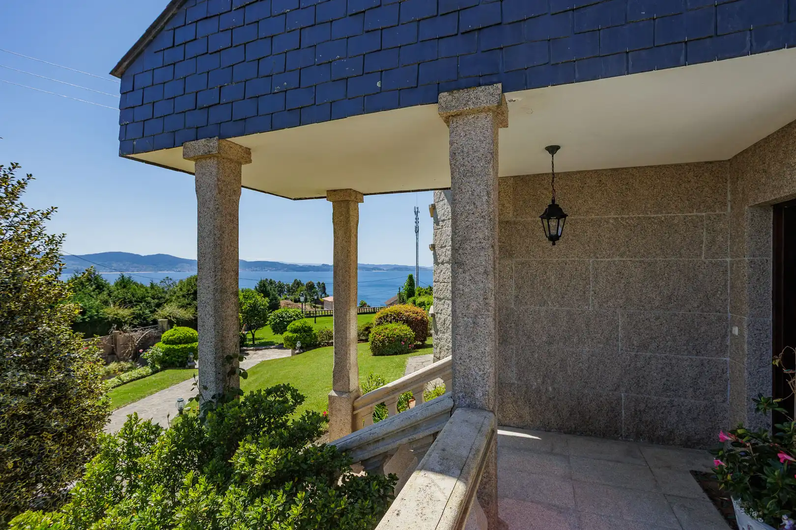 Jardín de Casa o chalet en venta en Sanxenxo con Amueblado