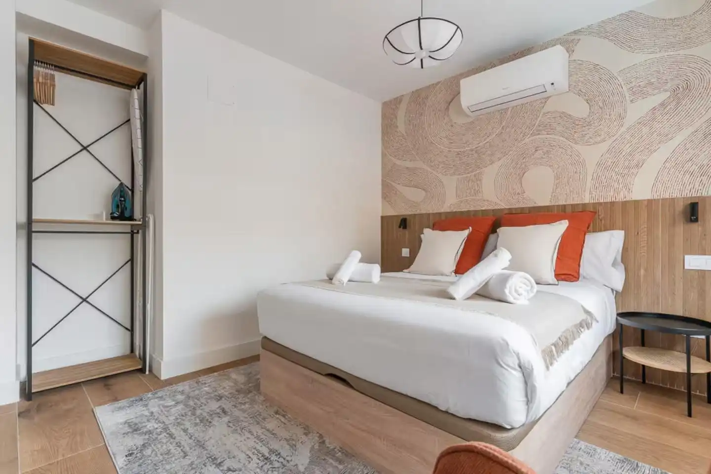 Schlafzimmer von Wohnung zum Verkauf in Madrid mit Klimaanlage, Heizung und Privatgarten