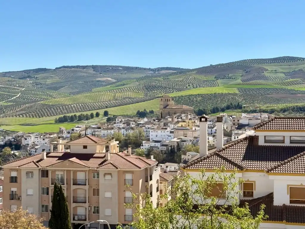 Außenansicht von Wohnung zum Verkauf in Alhama de Granada mit Balkon