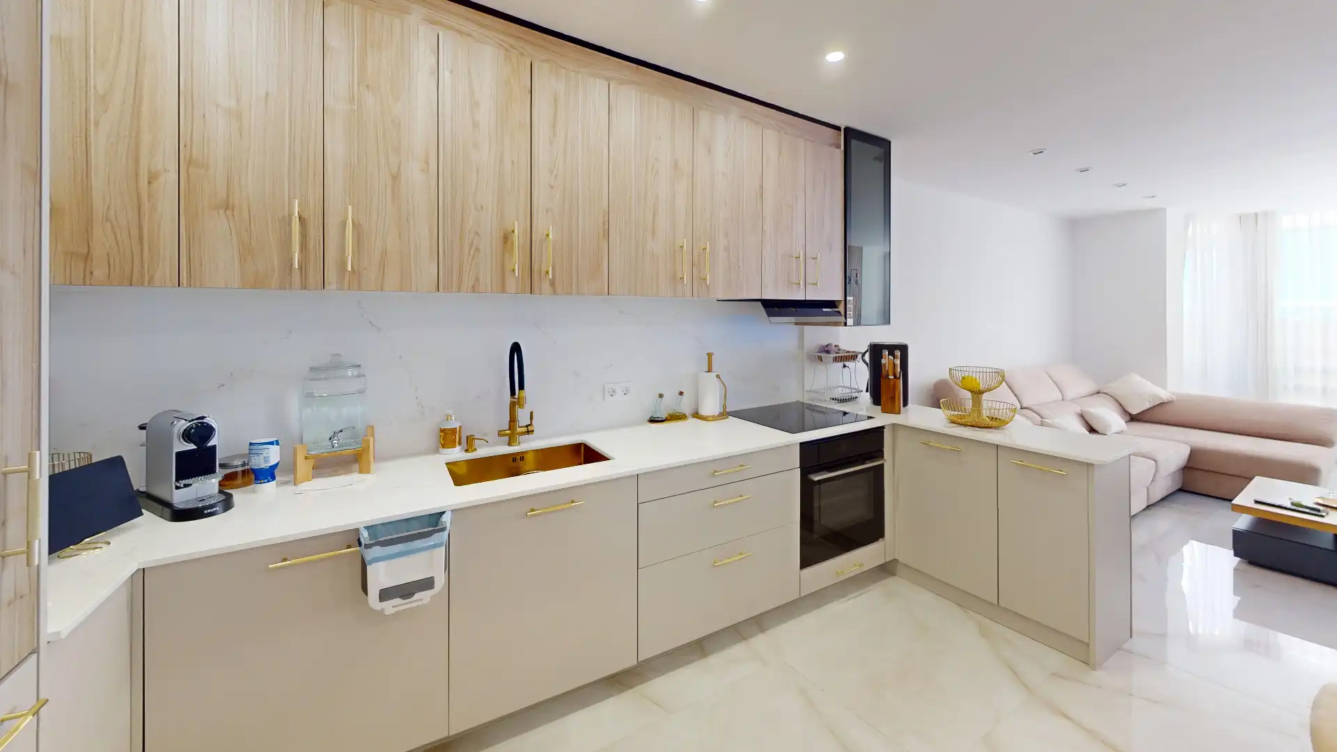 Cocina de Piso en venta en Benidorm con Aire acondicionado