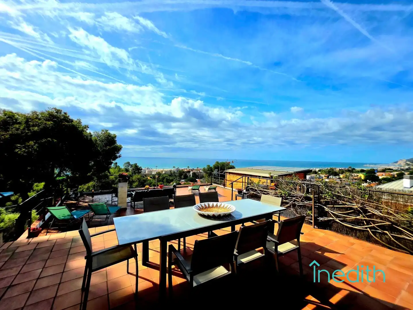 Terrassa de Casa o xalet en venda en Castelldefels amb Aire condicionat, Calefacció i Jardí privat