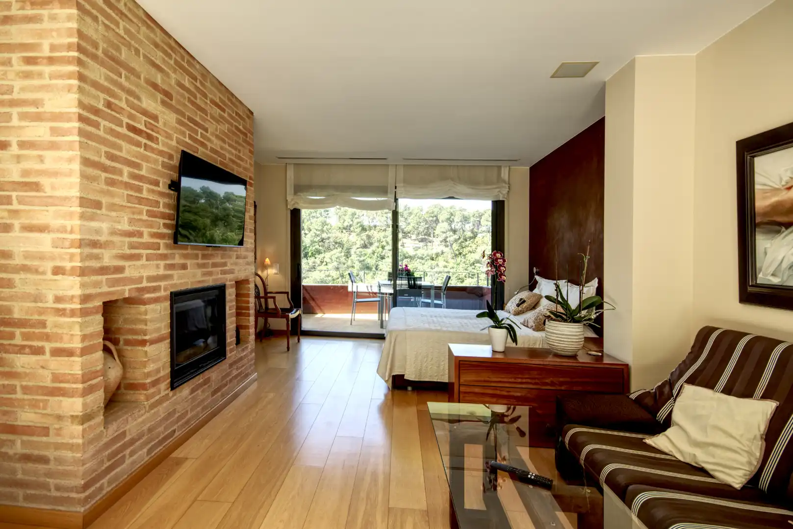 Wohnzimmer von Haus oder Chalet zum Verkauf in Sant Cugat del Vallès mit Klimaanlage, Heizung und Privatgarten
