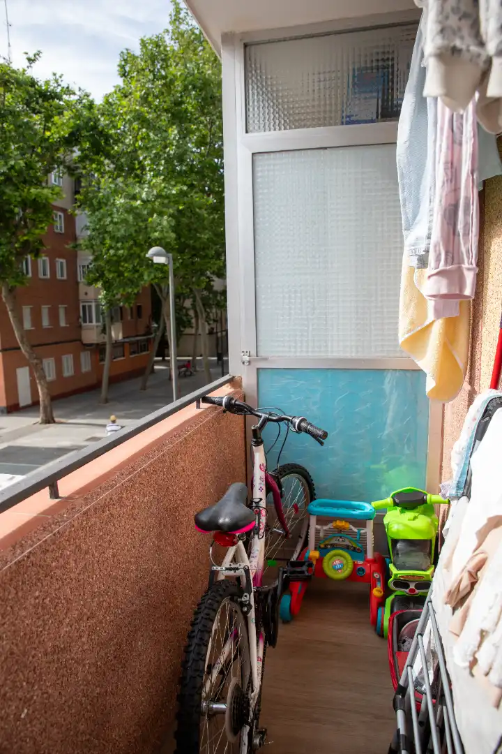Balcony of Flat for sale in Getafe  with Air Conditioner, Heating and Balcony