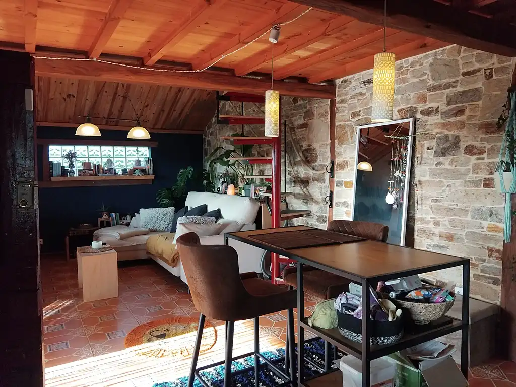 Sala de estar de Casa o chalet en venta en Carral, A Coruña